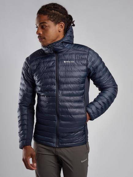Montane Men's Icarus Lite Hooded Jacket - view 2, Eclipse Blue