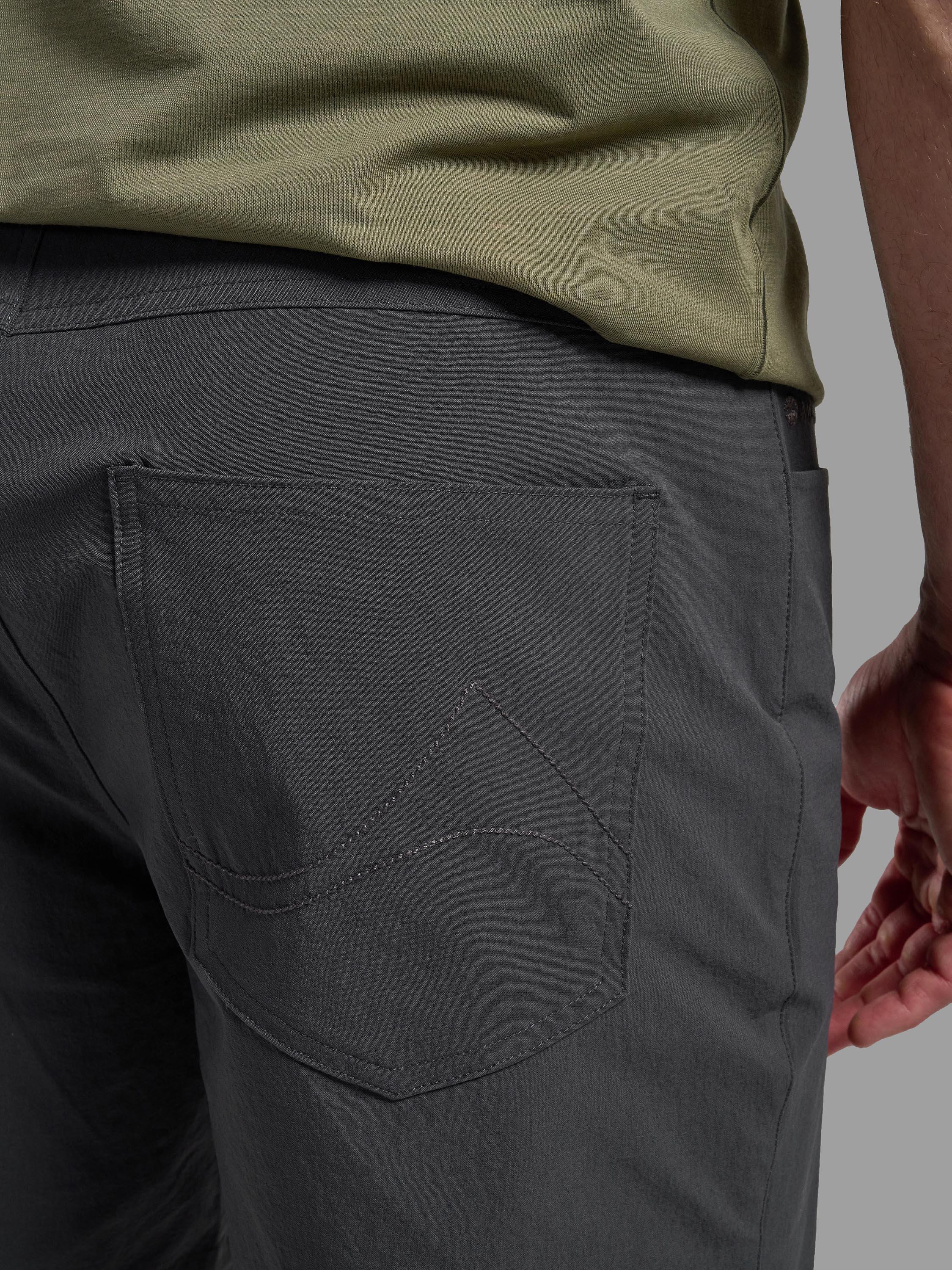 Product image 5 of 5, which shows Montane Men's Genoa Lite Shorts, Midnight Grey, 30