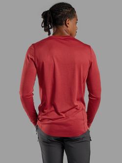 Montane Dart Long Sleeve T-Shirt - view 2, Dark Maple