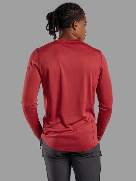 Montane Dart Long Sleeve T-Shirt - view 2, Dark Maple