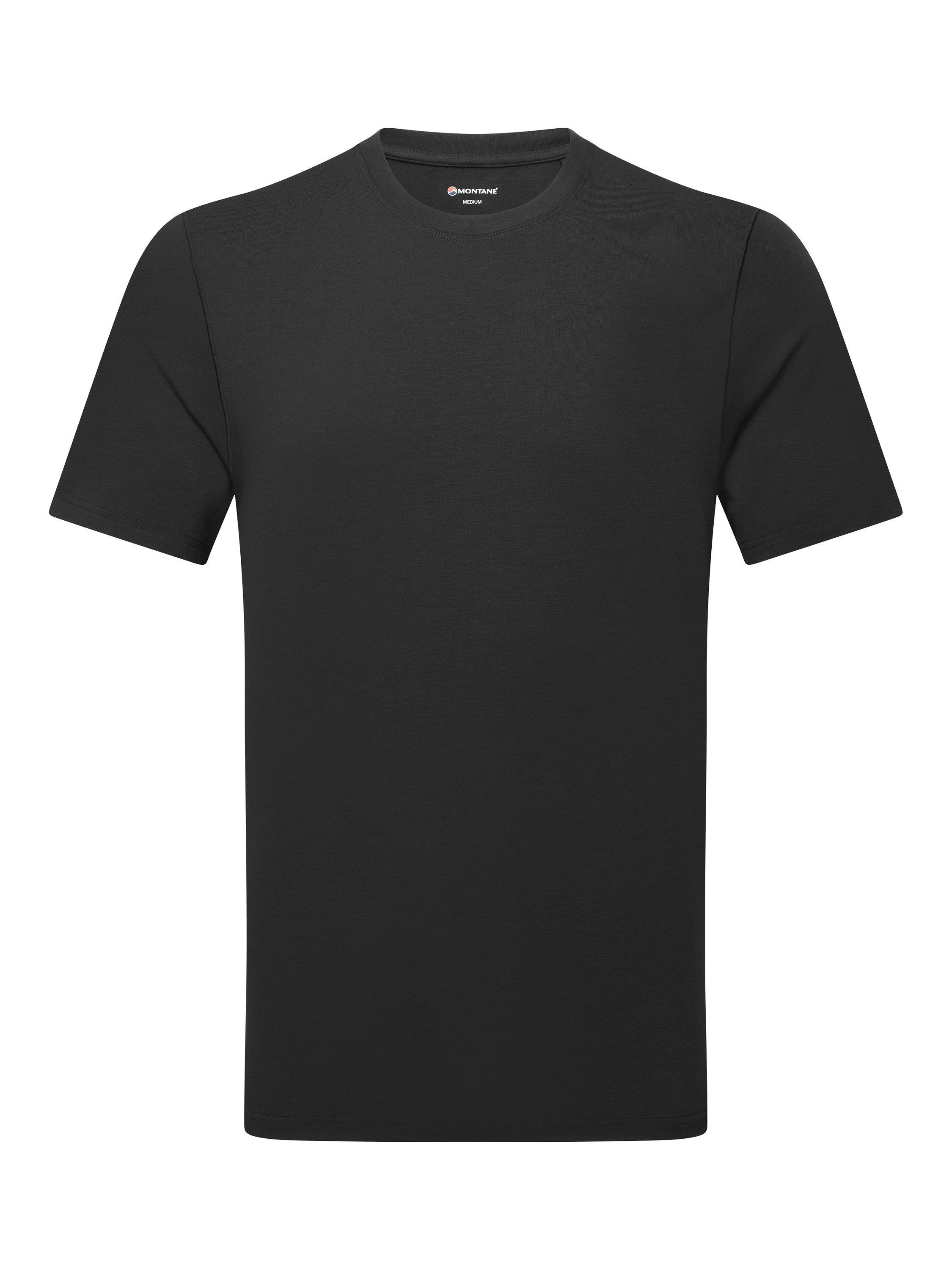 Product image 3 of 5, which shows Montane Men's Alhena T-Shirt, Black, S