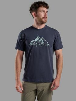 Montane Men's Mountain T-Shirt, Eclipse Blue