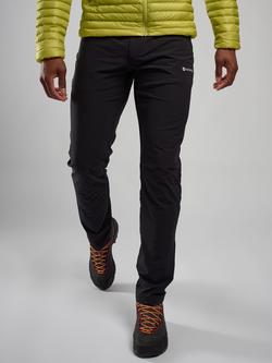 Montane Men's Dynamic Lite Walking Trousers, Black, Black