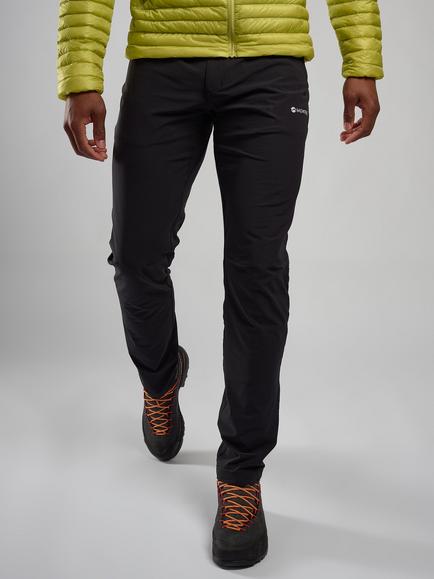 Montane Men's Dynamic Lite Walking Trousers, Black, Black