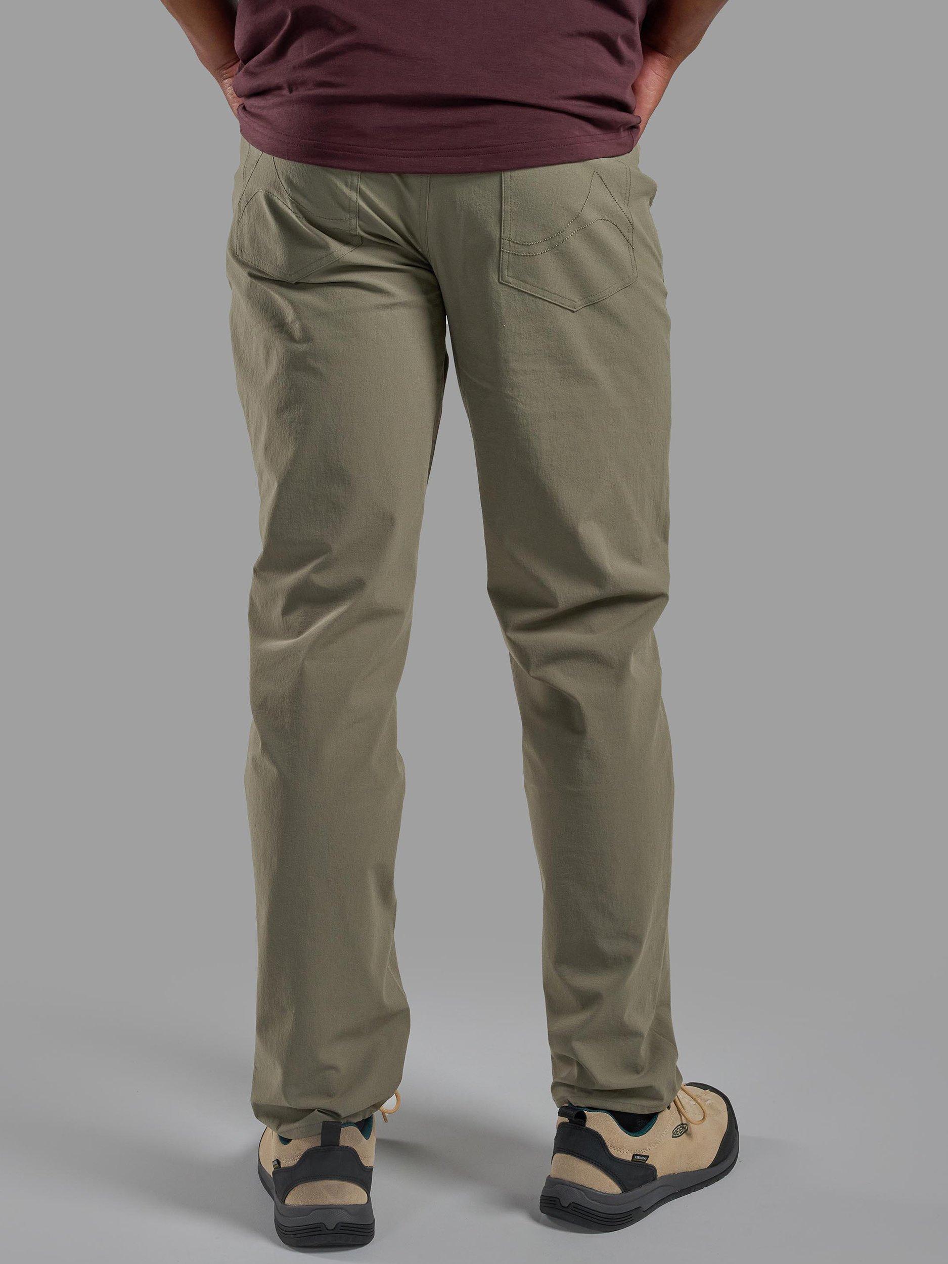 Product image 4 of 8, which shows Montane Men's Genoa Lite Trousers, Caper, 30R