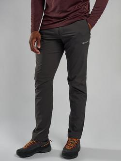 Montane Tenacity Lite Wind Resistant Hiking Trousers, Midnight Grey