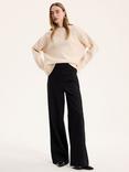 OMNES Clarice Wide Leg Trousers, Black