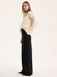 OMNES Clarice Wide Leg Trousers, Black