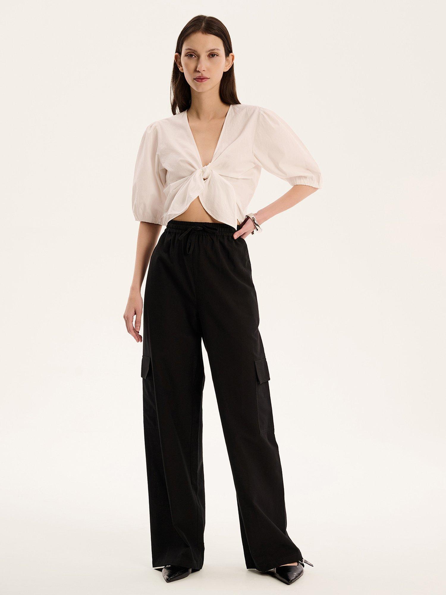 Product image 1 of 5, which shows OMNES Frank Cargo Trousers, Black, 6