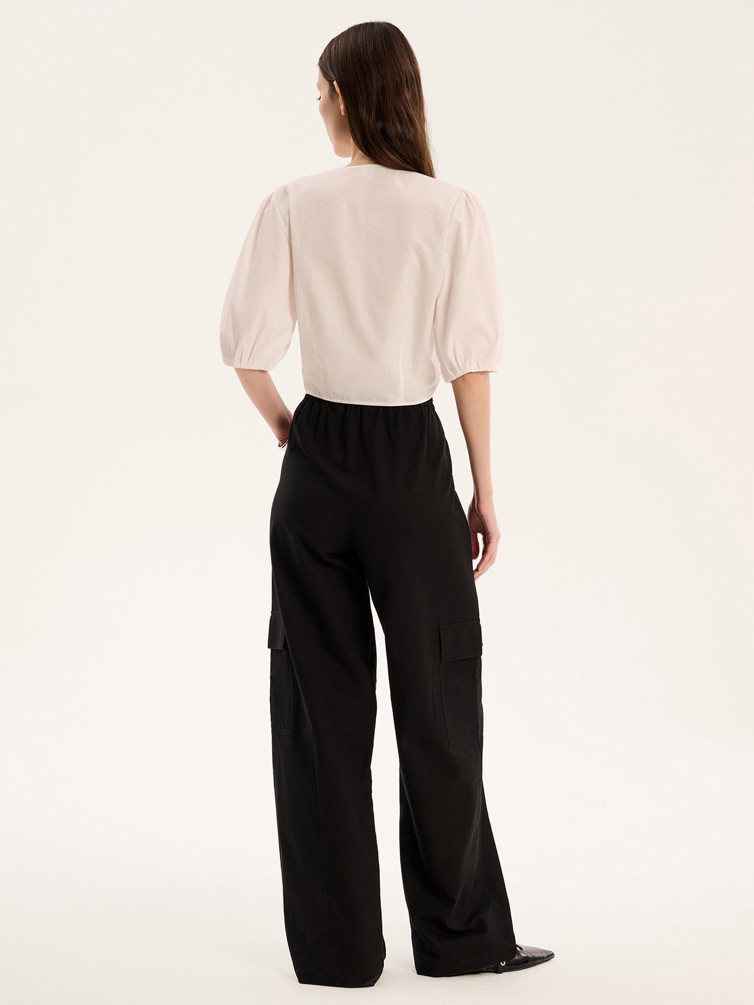 Product image 3 of 5, which shows OMNES Frank Cargo Trousers, Black, 6