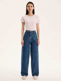 OMNES Marlo Slim Dad Jeans, Blue