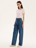 OMNES Marlo Slim Dad Jeans, Blue
