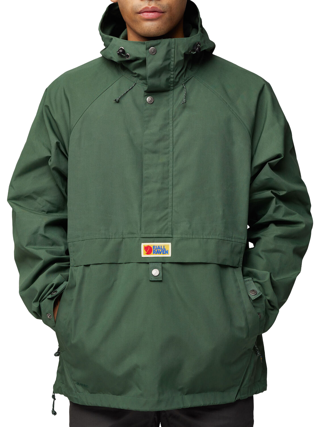 Product image 1 of 11, which shows Fjällräven Vardag Anorak, Deep Patina, S