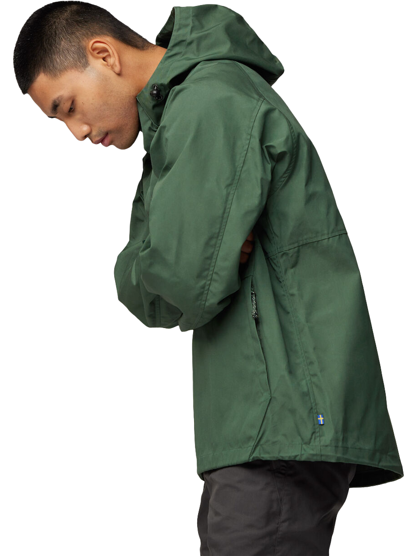 Product image 3 of 11, which shows Fjällräven Vardag Anorak, Deep Patina, S