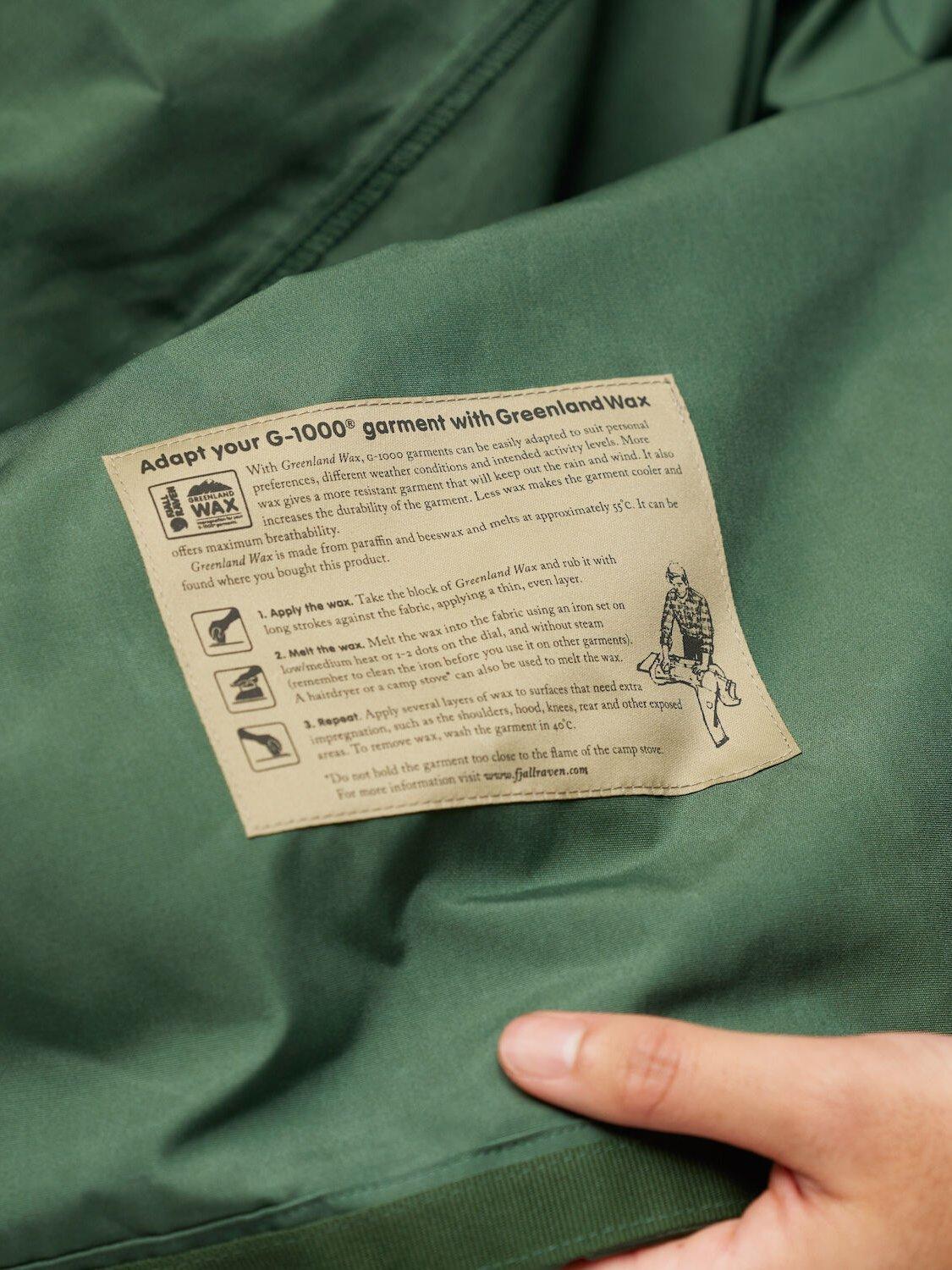 Product image 5 of 11, which shows Fjällräven Vardag Anorak, Deep Patina, S