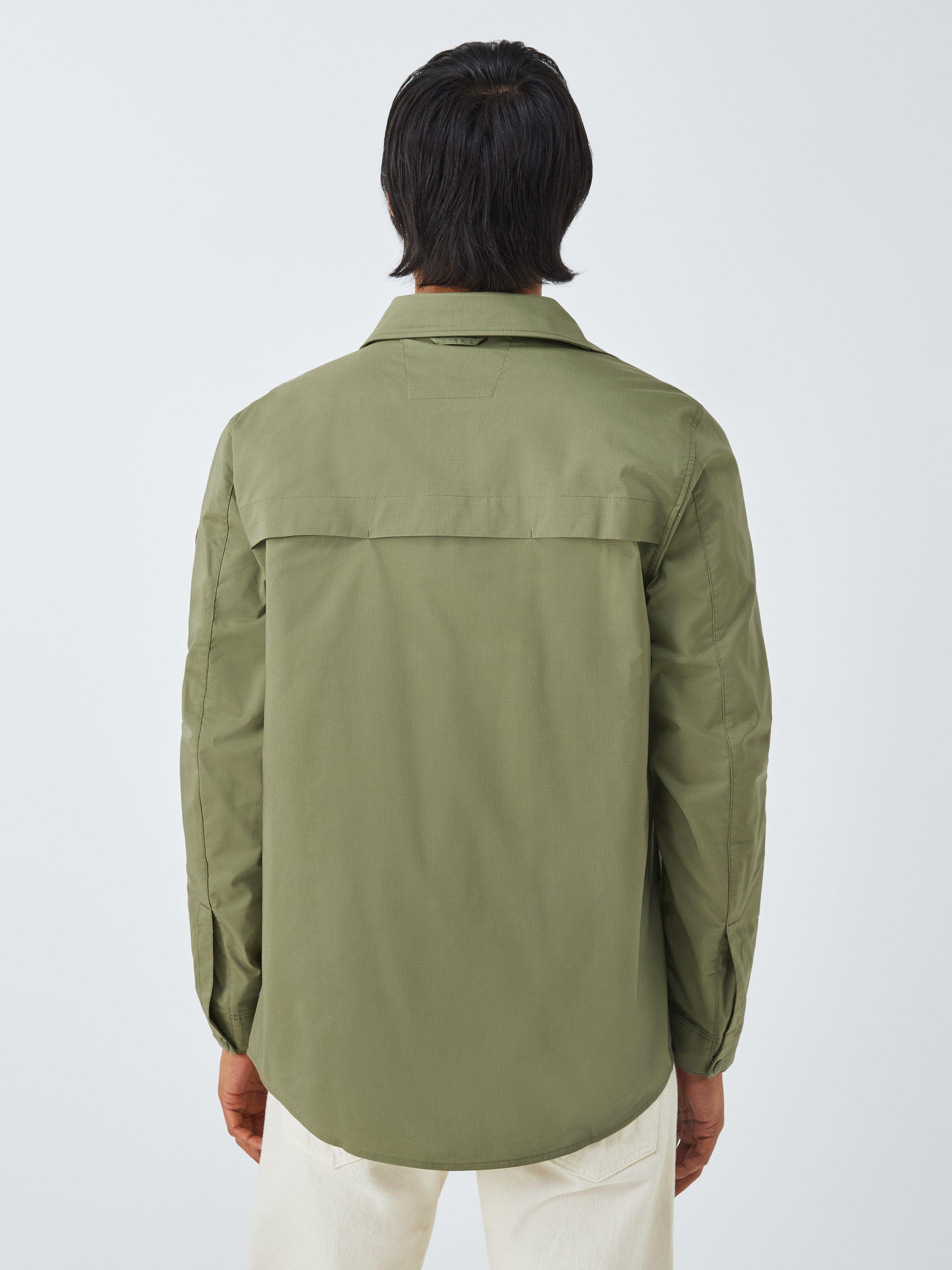 Product image 2 of 6, which shows Fjällräven Abisko Cotton Blend Regular Fit Trail Shirt, Green, S