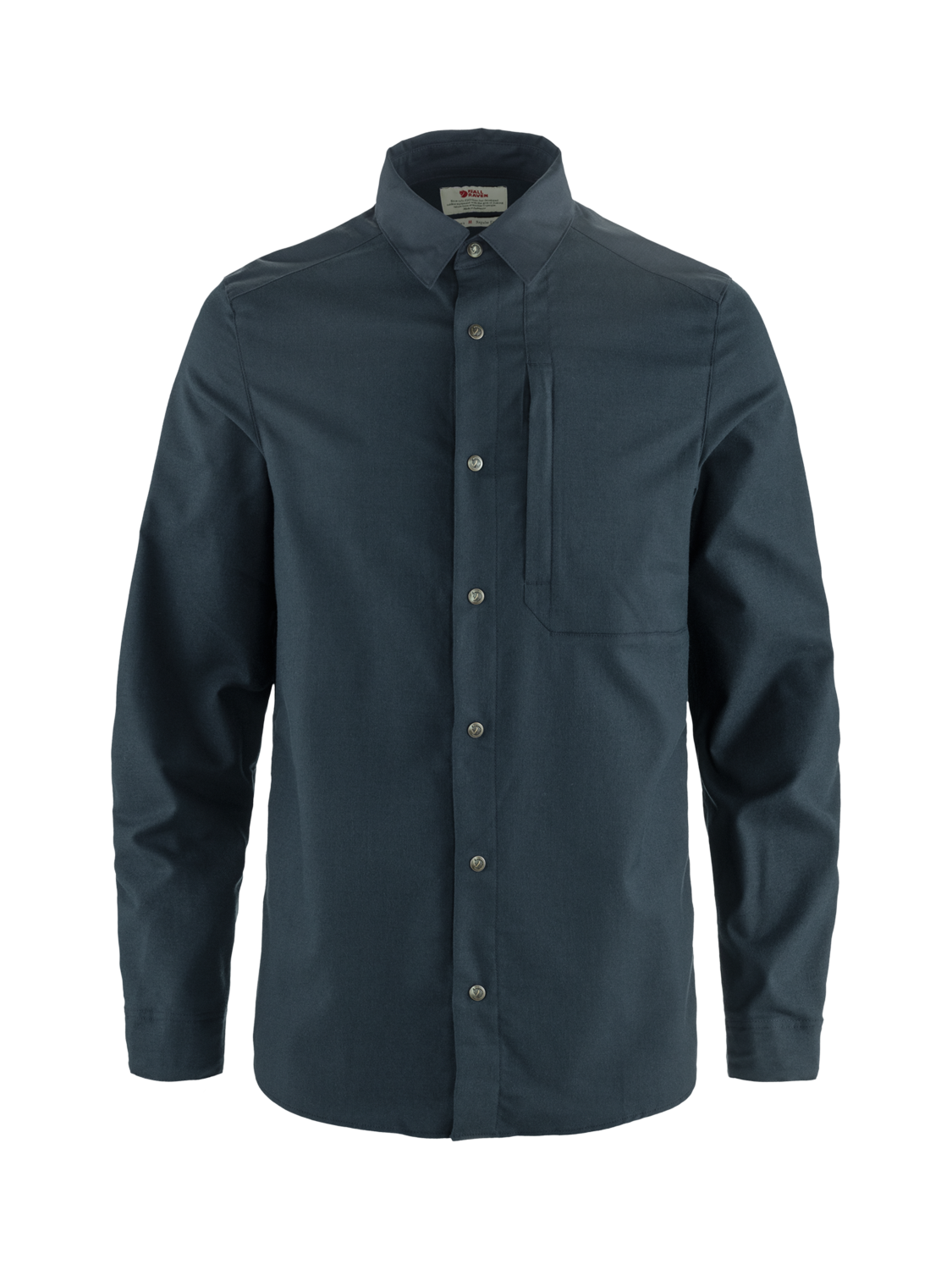 Product image 1 of 2, which shows Fjällräven Keb Trekking Shirt, Dark Navy-dark Navy, S
