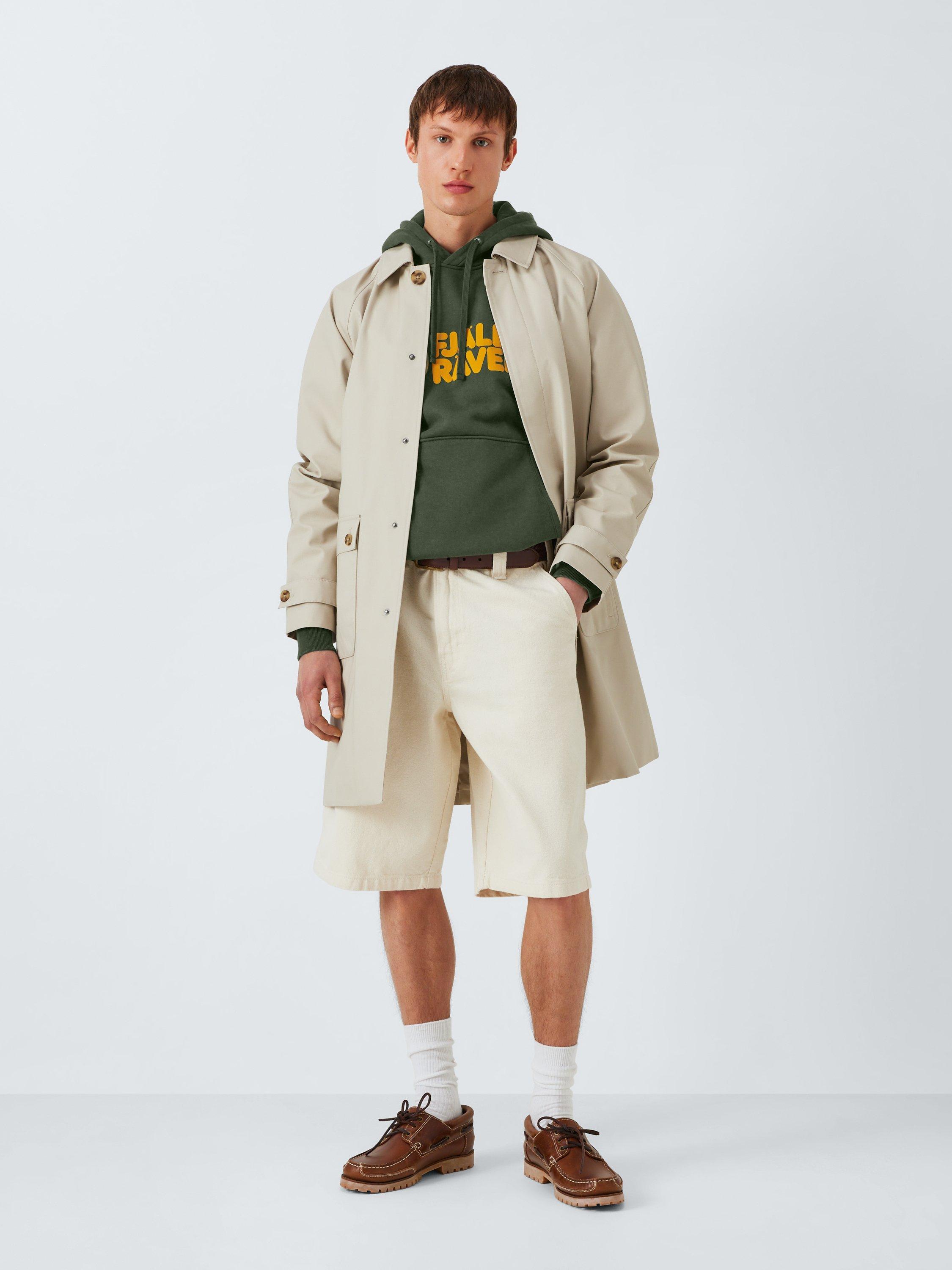 Product image 3 of 6, which shows Fjällräven Organic Cotton Hoodie, Deep Forest, S