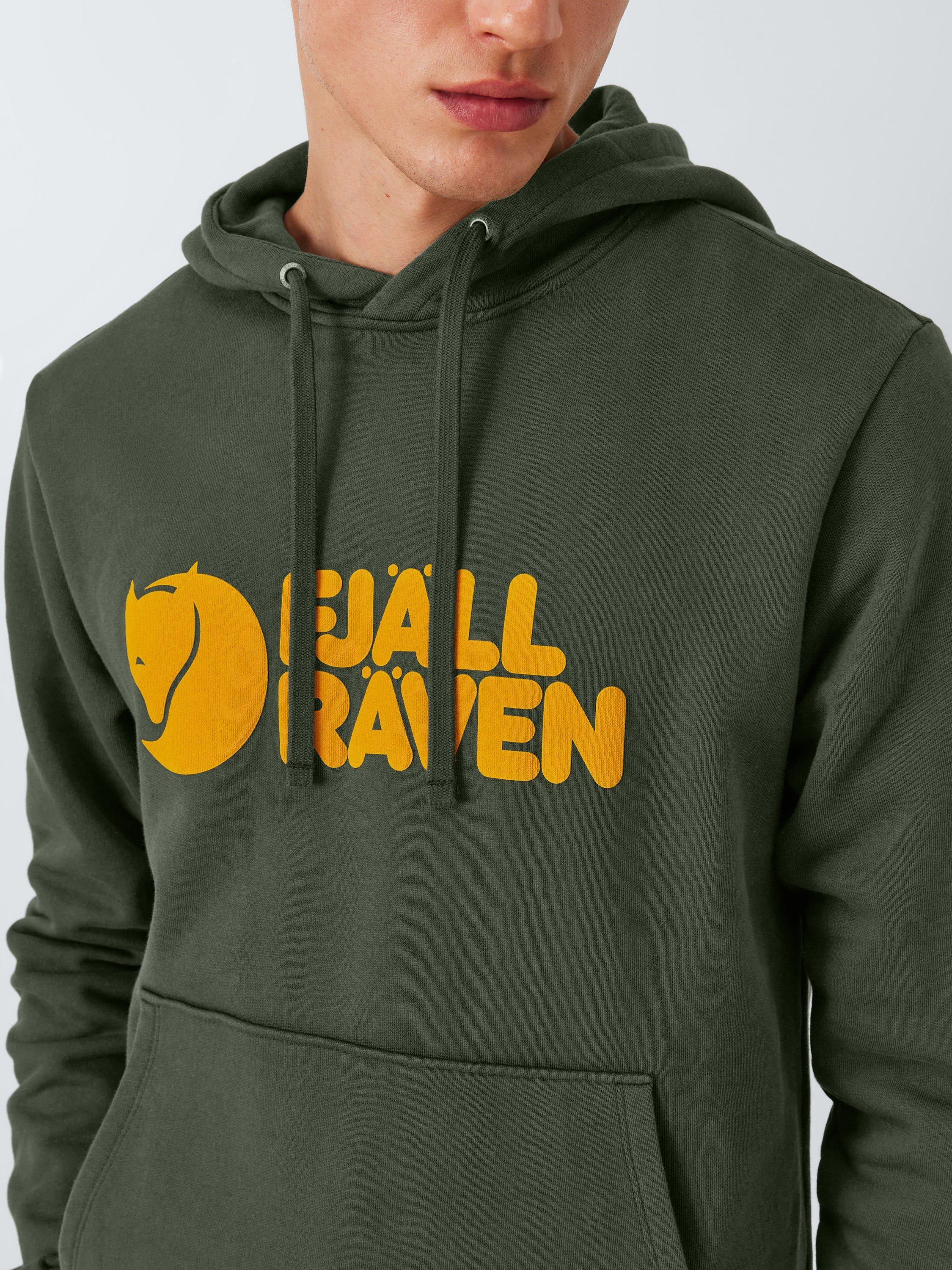 Product image 5 of 6, which shows Fjällräven Organic Cotton Hoodie, Deep Forest, S