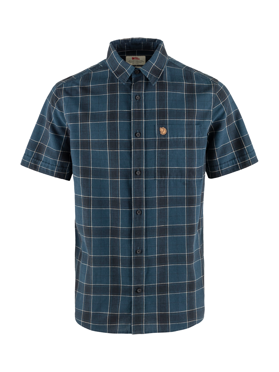 Fjällräven Ovik Travel Shirt, Navy/Multi