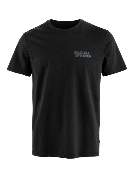 Fjällräven Heavy Organic Cotton Logo T-Shirt, Black, Black