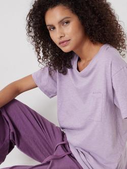 HUSH Mila Culotte Pyjama Set - view 2, Lilac