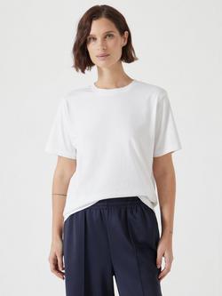 HUSH Rosie Regular Fit T-Shirt, White
