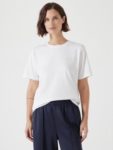 HUSH Rosie Regular Fit T-Shirt, Bright White