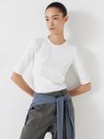 HUSH Slim Fit Ribbed T-Shirt
