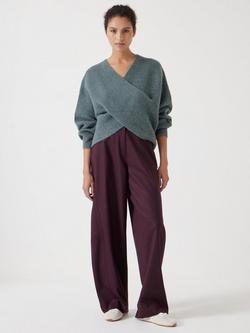 HUSH Betty Wool Blend Jumper - view 2, Sage Green