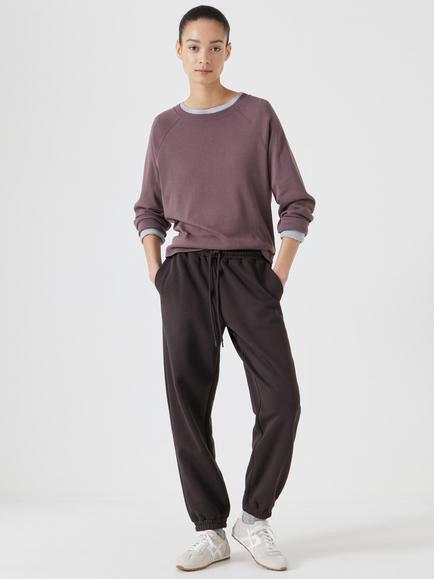 HUSH Alyna Pocket Joggers, Chocolate Brown