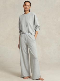 Ralph Lauren Polo Ralph Lauren Club Terry Long Pyjama Set, Heather Grey, Heather Grey