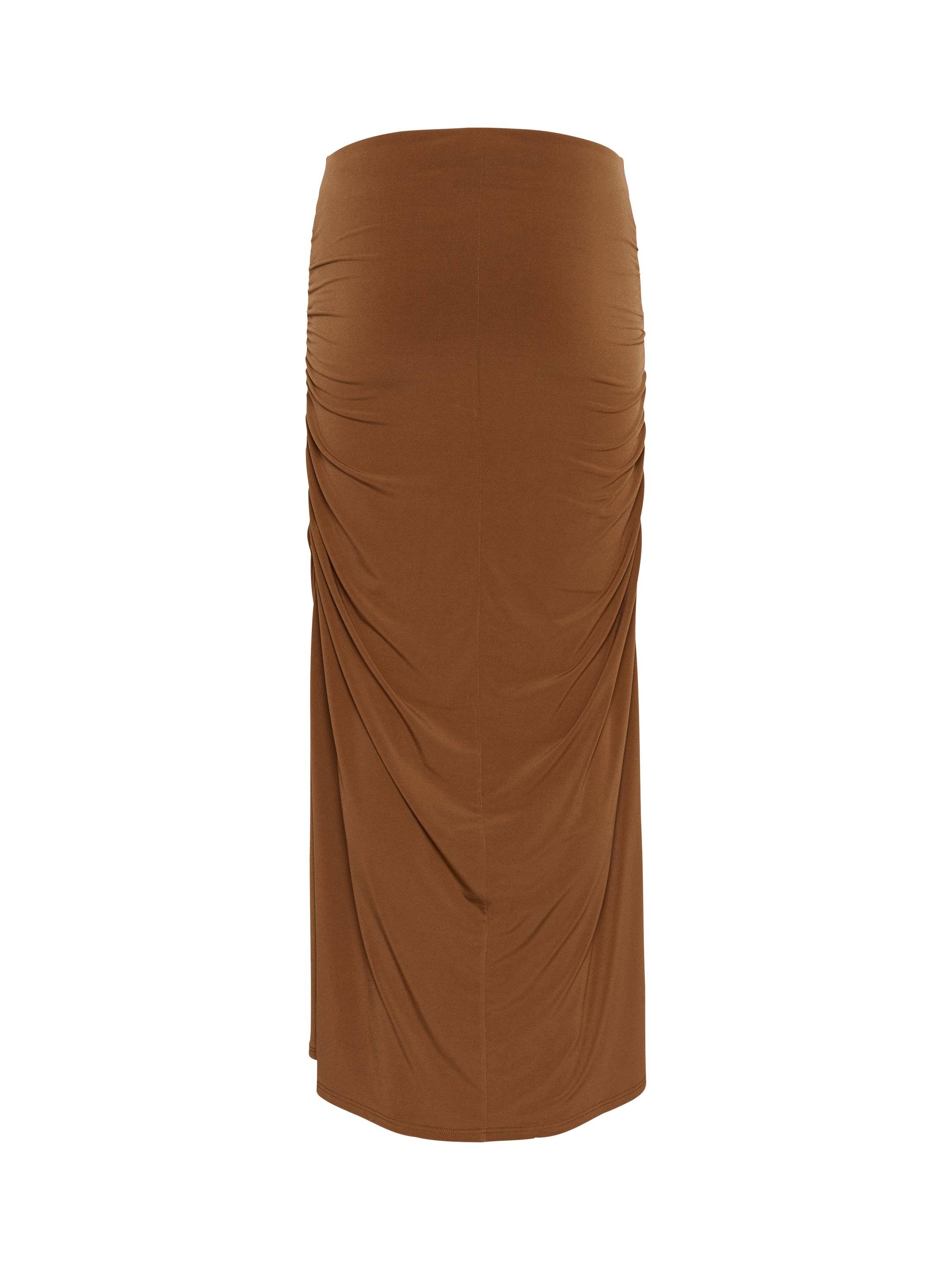 Product image 5 of 5, which shows Gestuz Maily Maxi Skirt, Mid Brown, XS