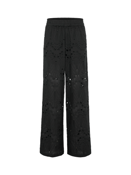 Gestuz Baylor High Waist Trousers, Black, Black