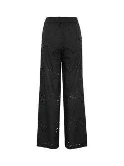 Gestuz Baylor High Waist Trousers, Black - view 2, Black