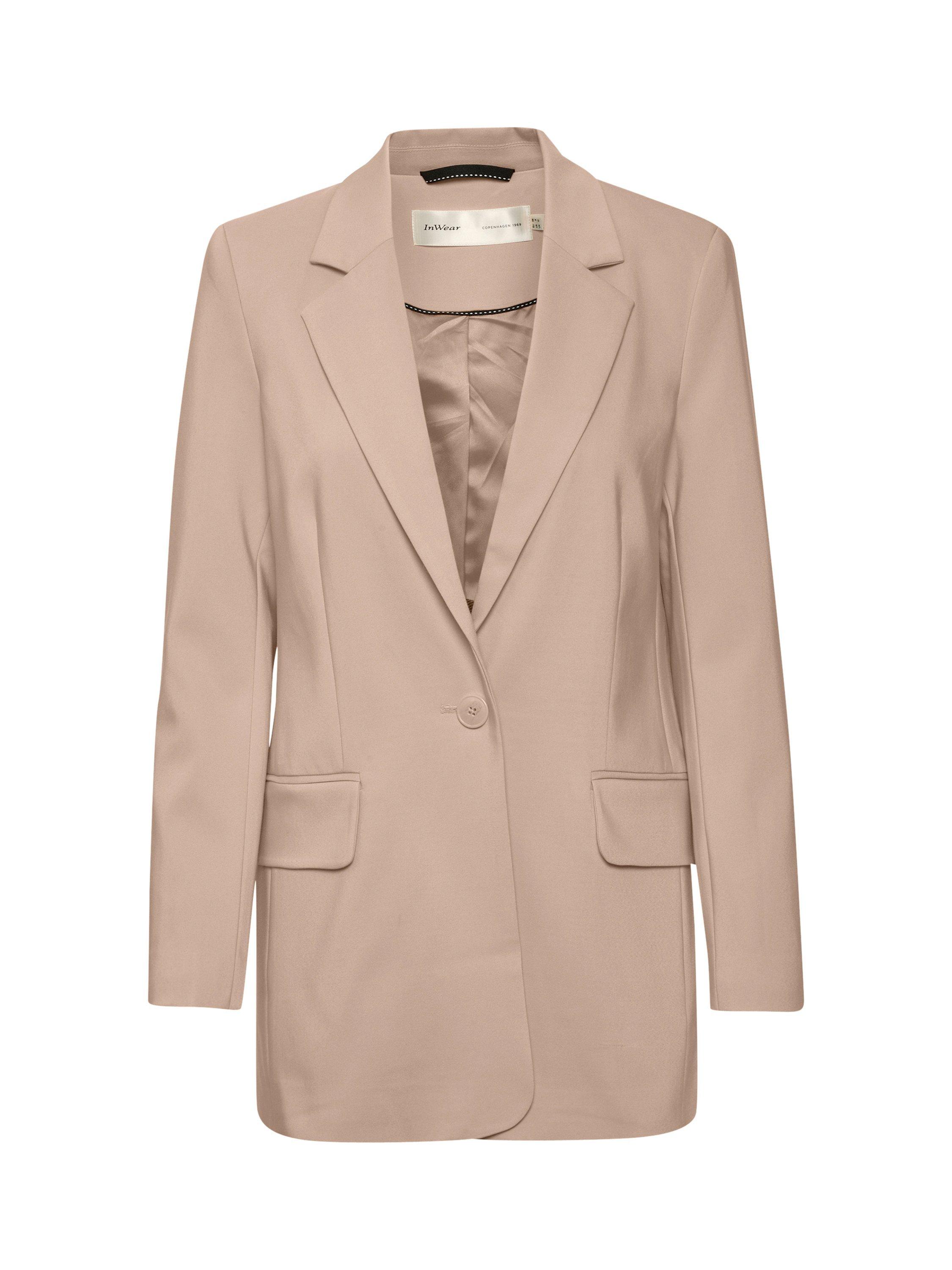 Product image 4 of 5, which shows InWear Zella Single Breasted Blazer, Beige, 10