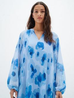 InWear Desdra Floral Dress, Blue/Multi, Blue/Multi