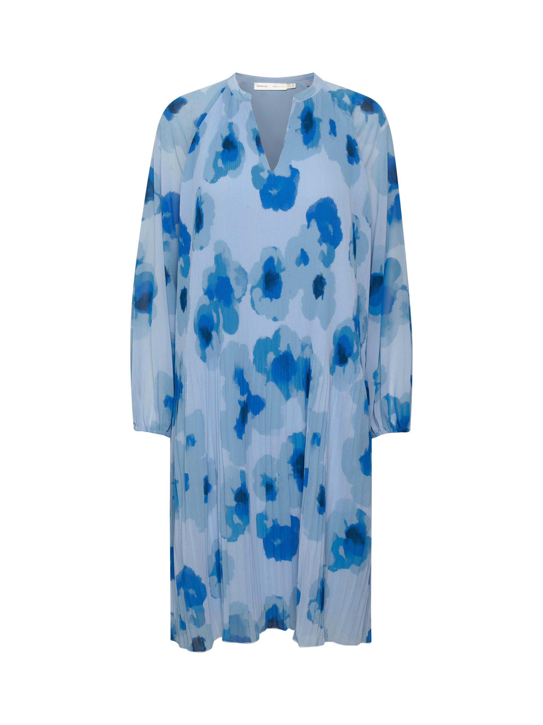 Product image 5 of 5, which shows InWear Desdra Floral Dress, Blue/Multi, 8