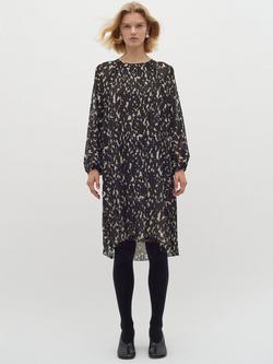 InWear Lendra Abstract Dress, Grey/Multi, Grey/Multi