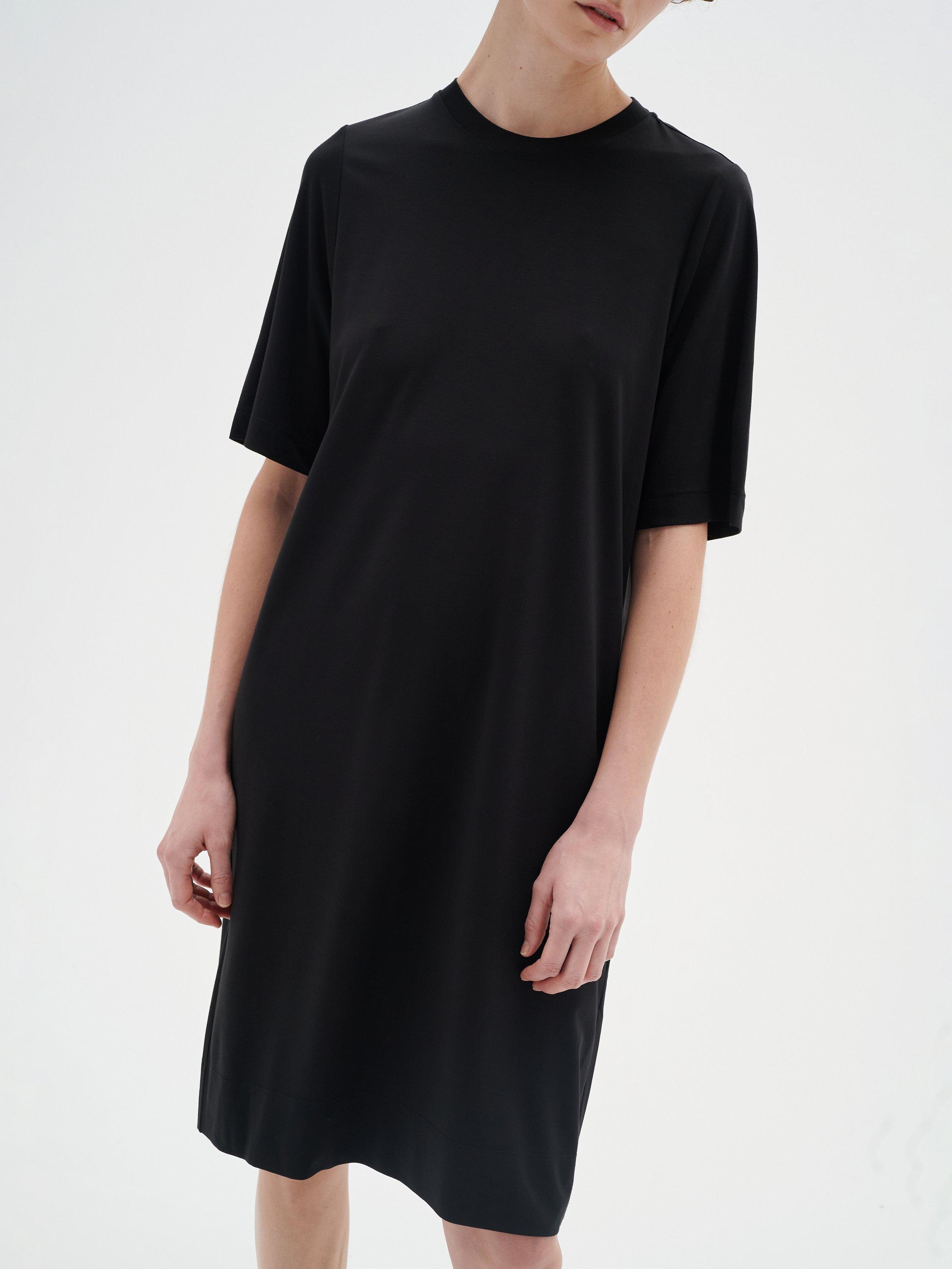 Product image 1 of 5, which shows InWear Vosie Tunic Dress, Black, L