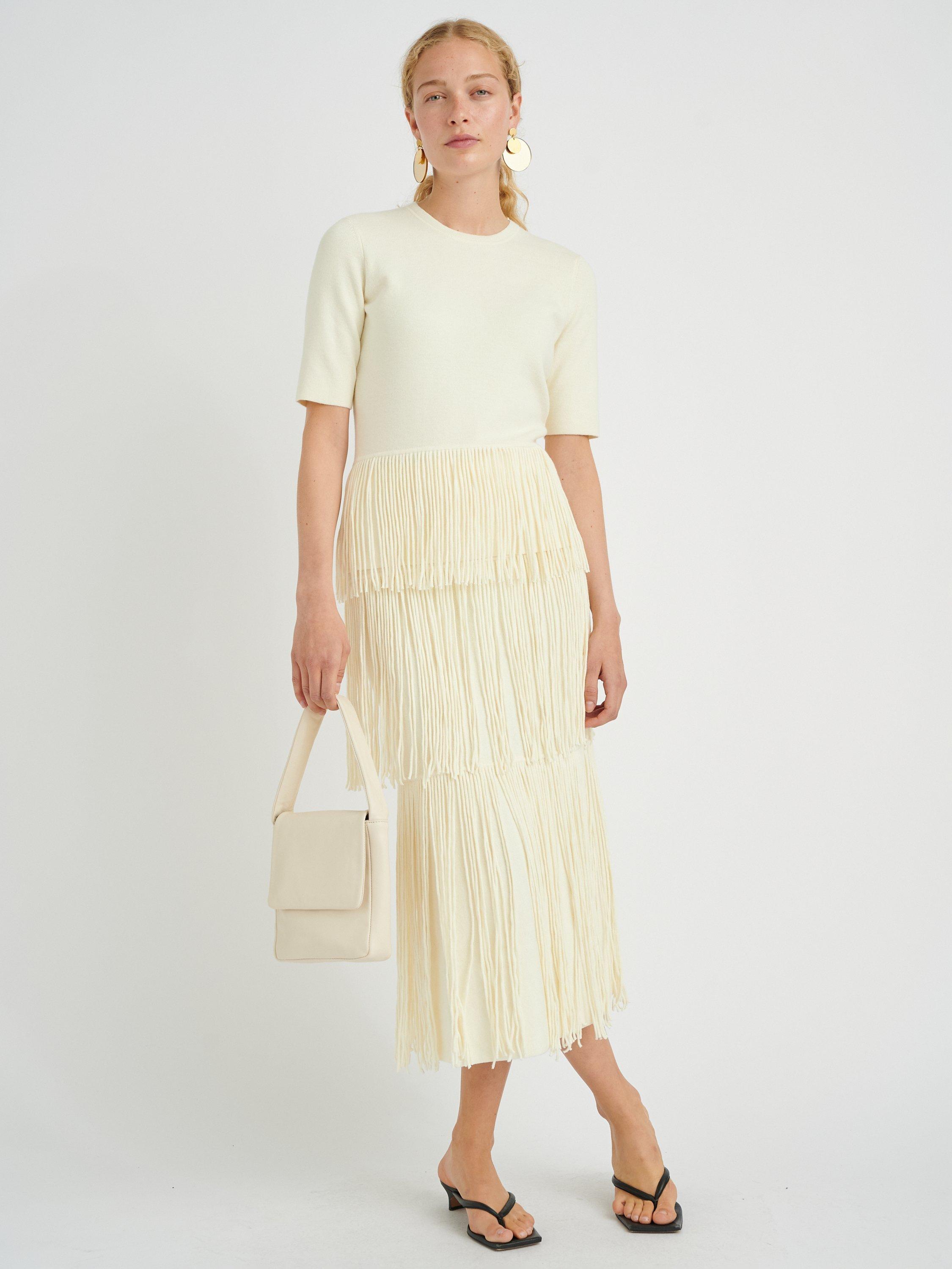 Product image 3 of 5, which shows InWear Amani Half Sleeve Jumper, Cream, XS