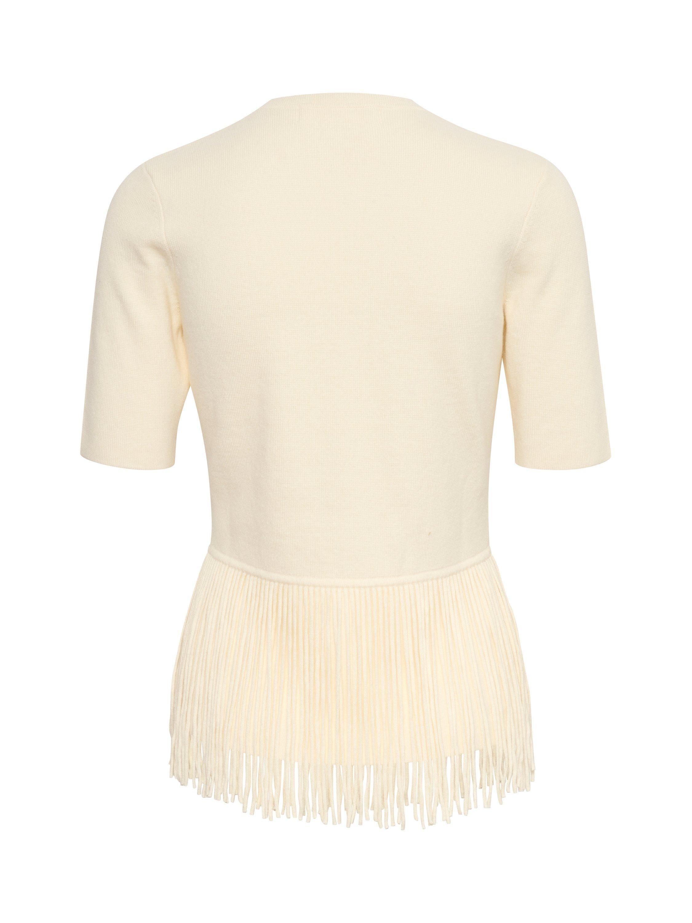 Product image 5 of 5, which shows InWear Amani Half Sleeve Jumper, Cream, XS
