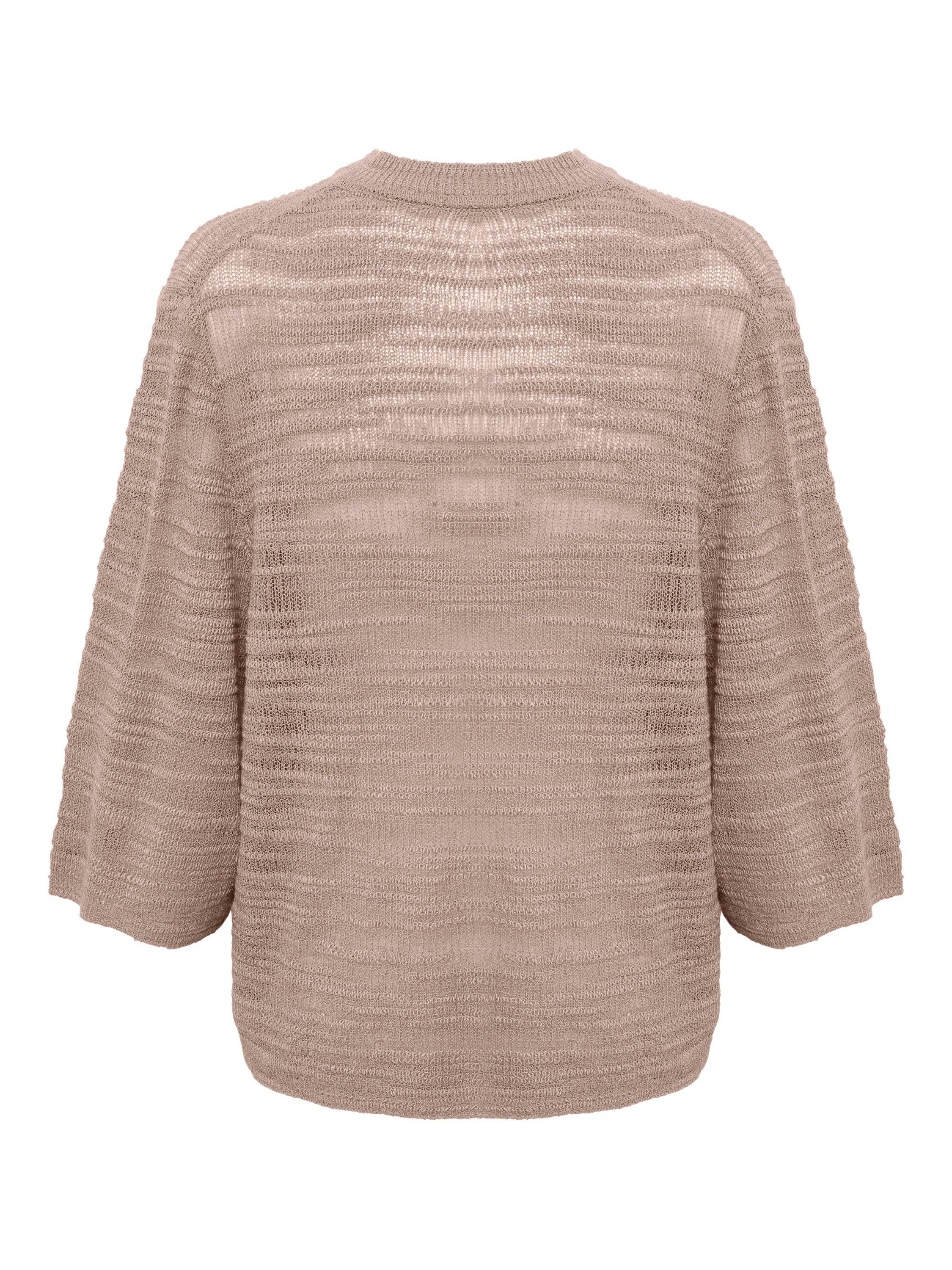 Product image 2 of 2, which shows InWear Lune Linen Rich Jumper, Brown, S
