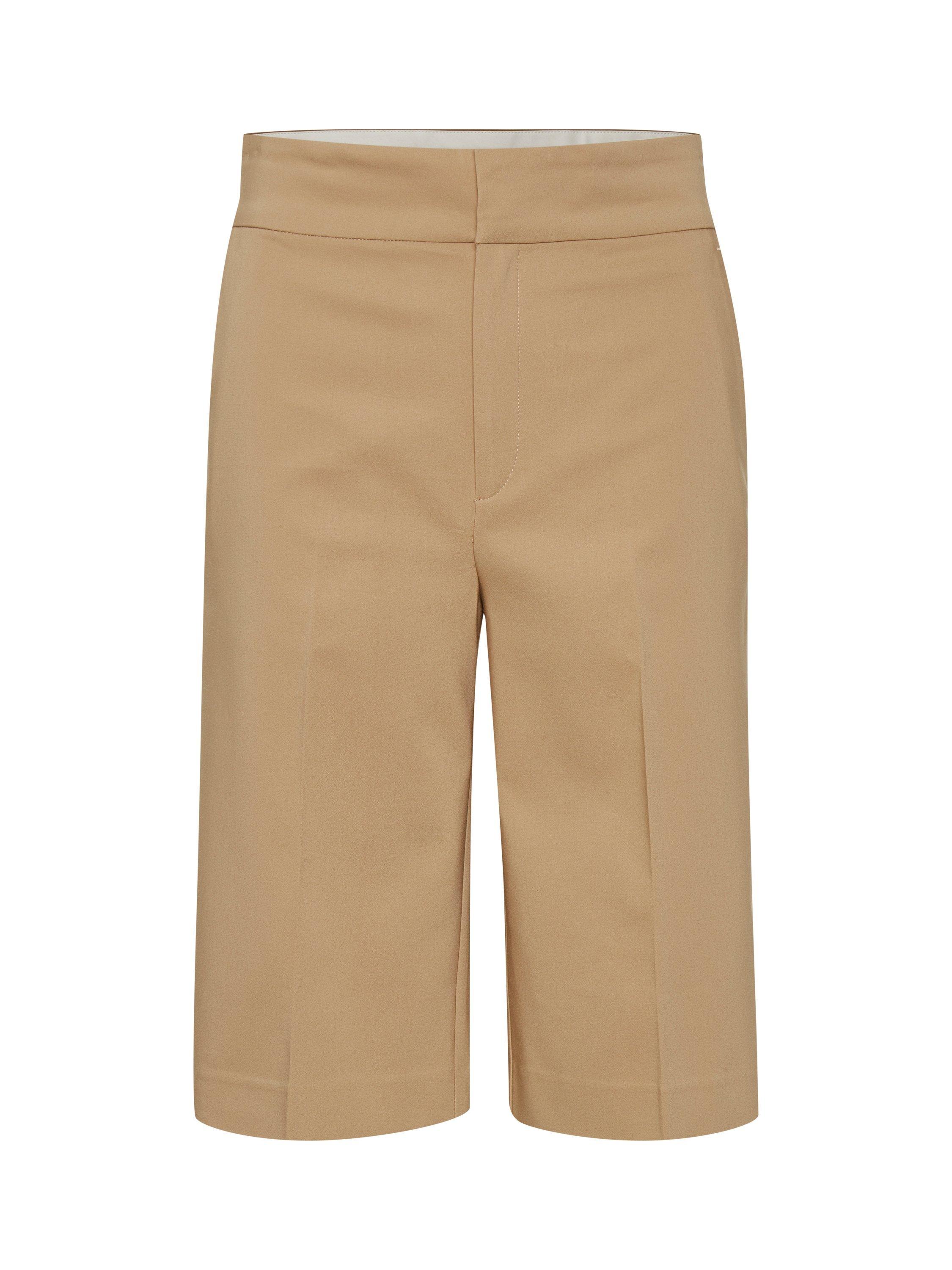 Product image 4 of 5, which shows InWear Zella High Rise Knee Length Bermuda Shorts, Beige, 10