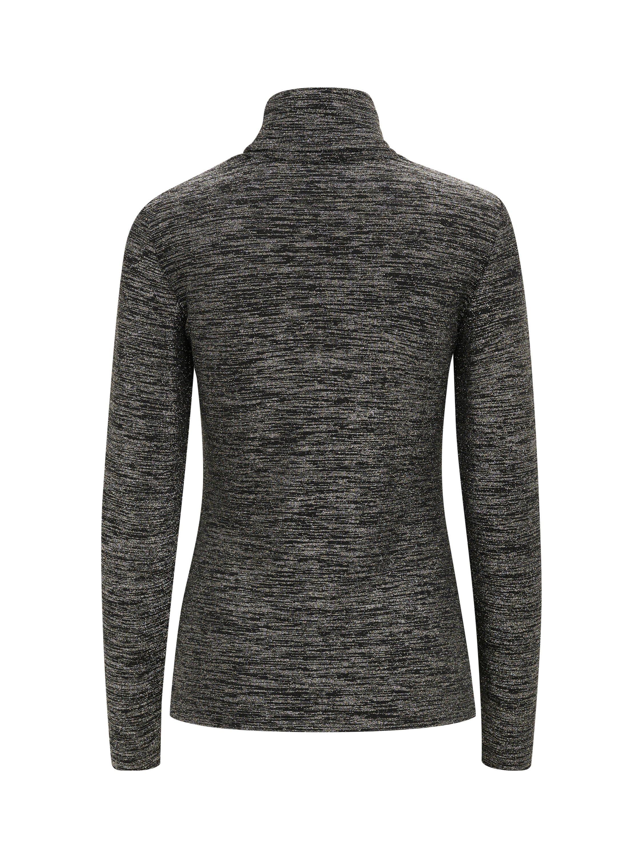 Product image 5 of 5, which shows InWear Jafar Turtleneck Top, Grey Melange, XS