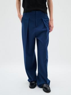 InWear Thy Tailored Trousers, Mid Blue, Mid Blue