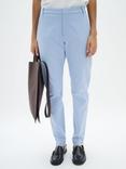 InWear Vanessa Tailored Trousers, Mid Pink, Mid Blue