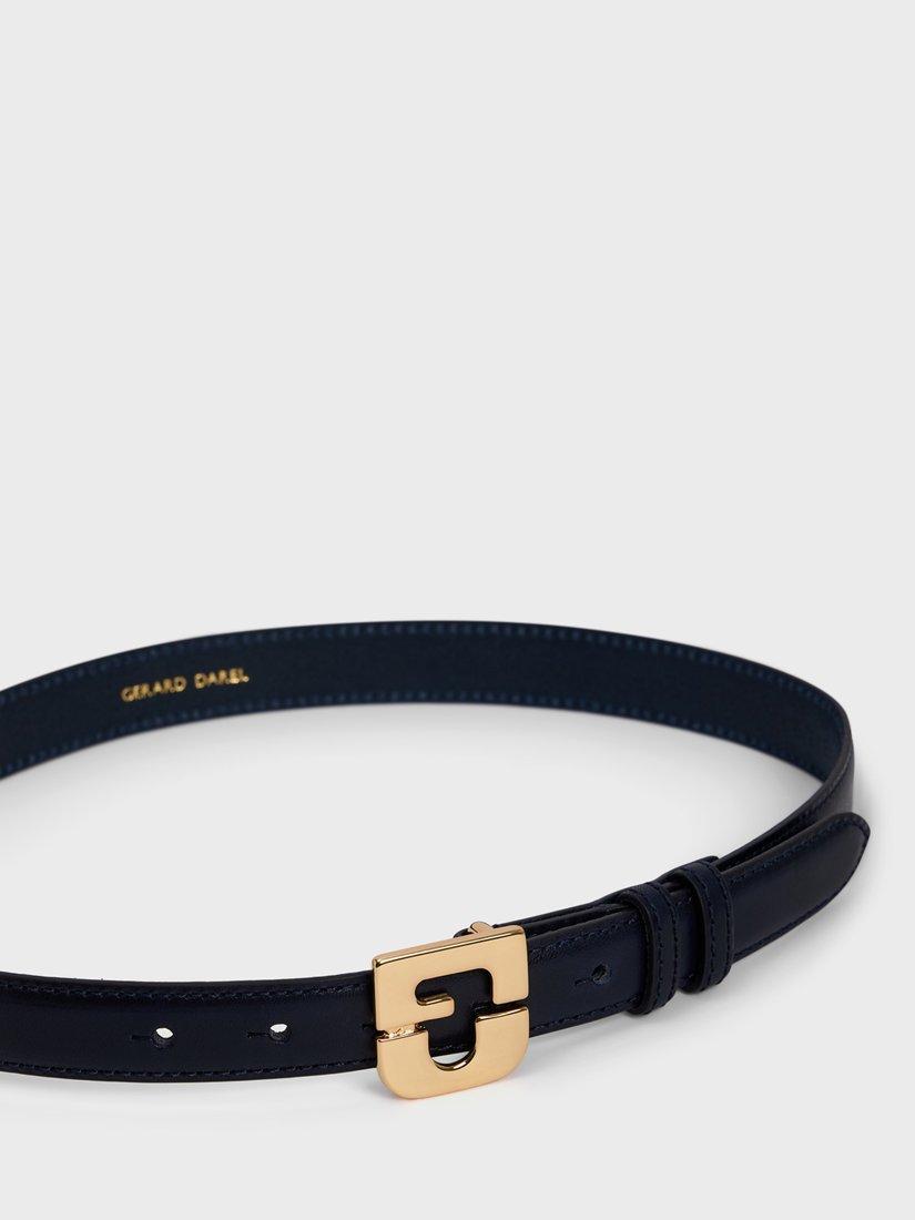 Product image 2 of 2, which shows Gerard Darel Le Lauren Leather Belt, 8