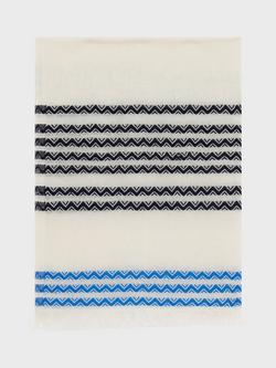 Gerard Darel Olyvia Stripe Scarf, Blue, Blue