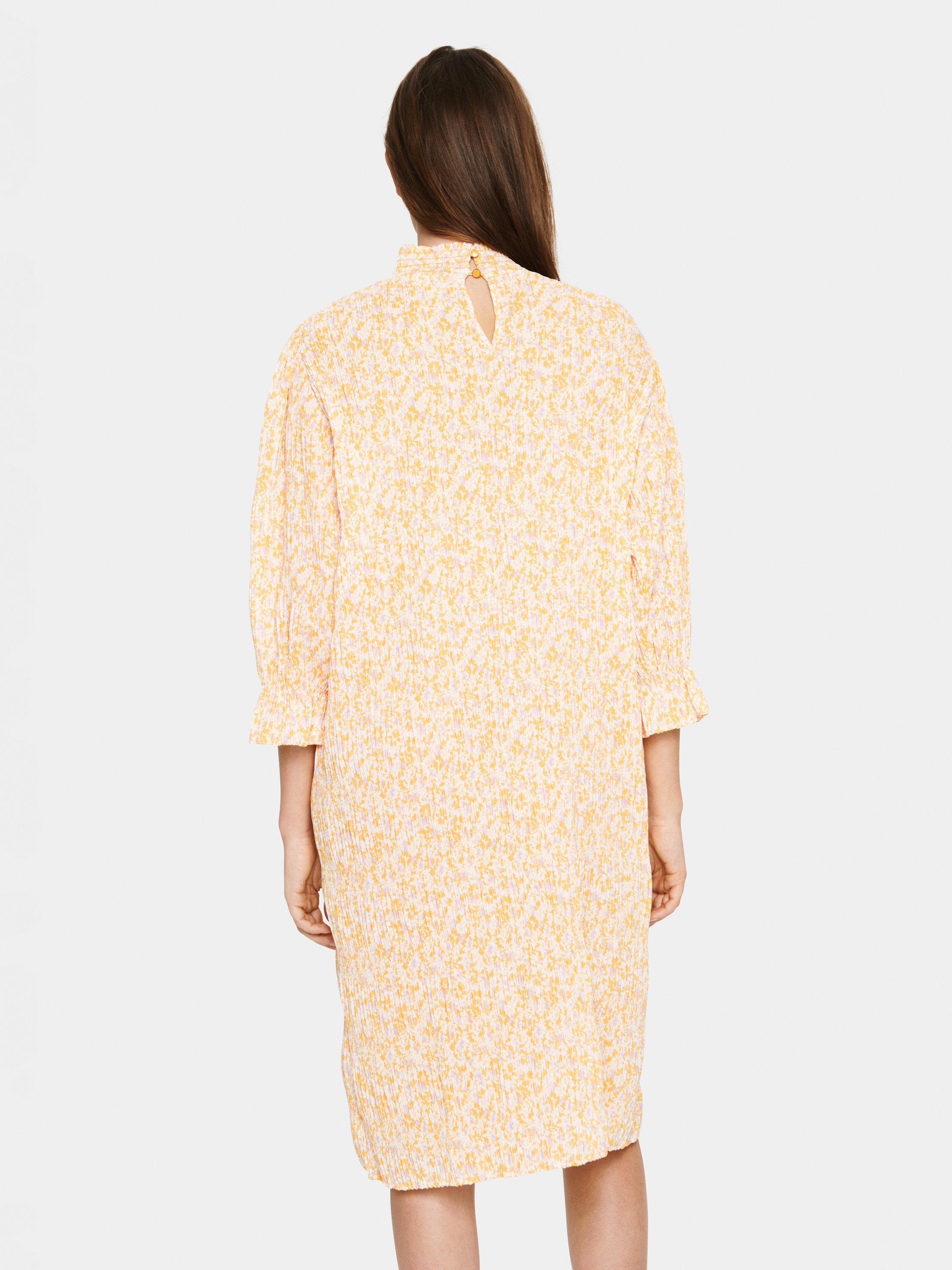 Product image 2 of 6, which shows Saint Tropez Tamara Floral Tie Waist Dress, Chamois Juicy, XS